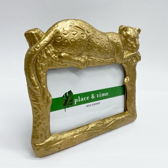 Gold Leopard Picture Frame - Picture 3 of 4
